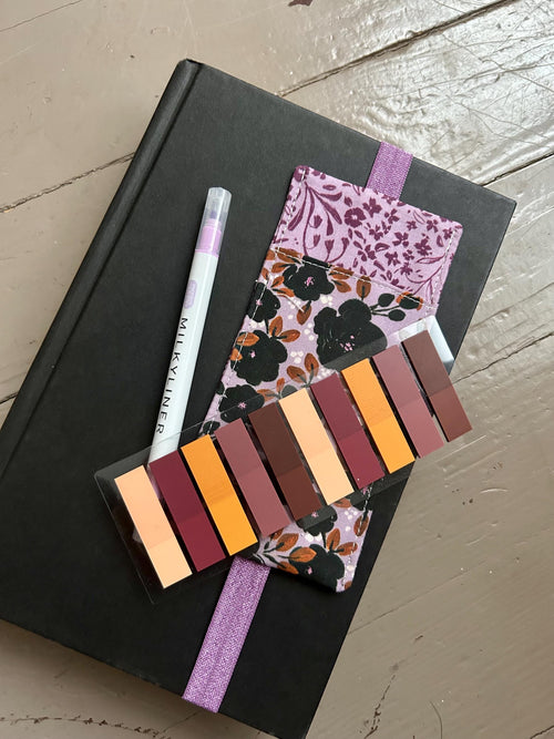 Black Floral and Purple Annotation Kit
