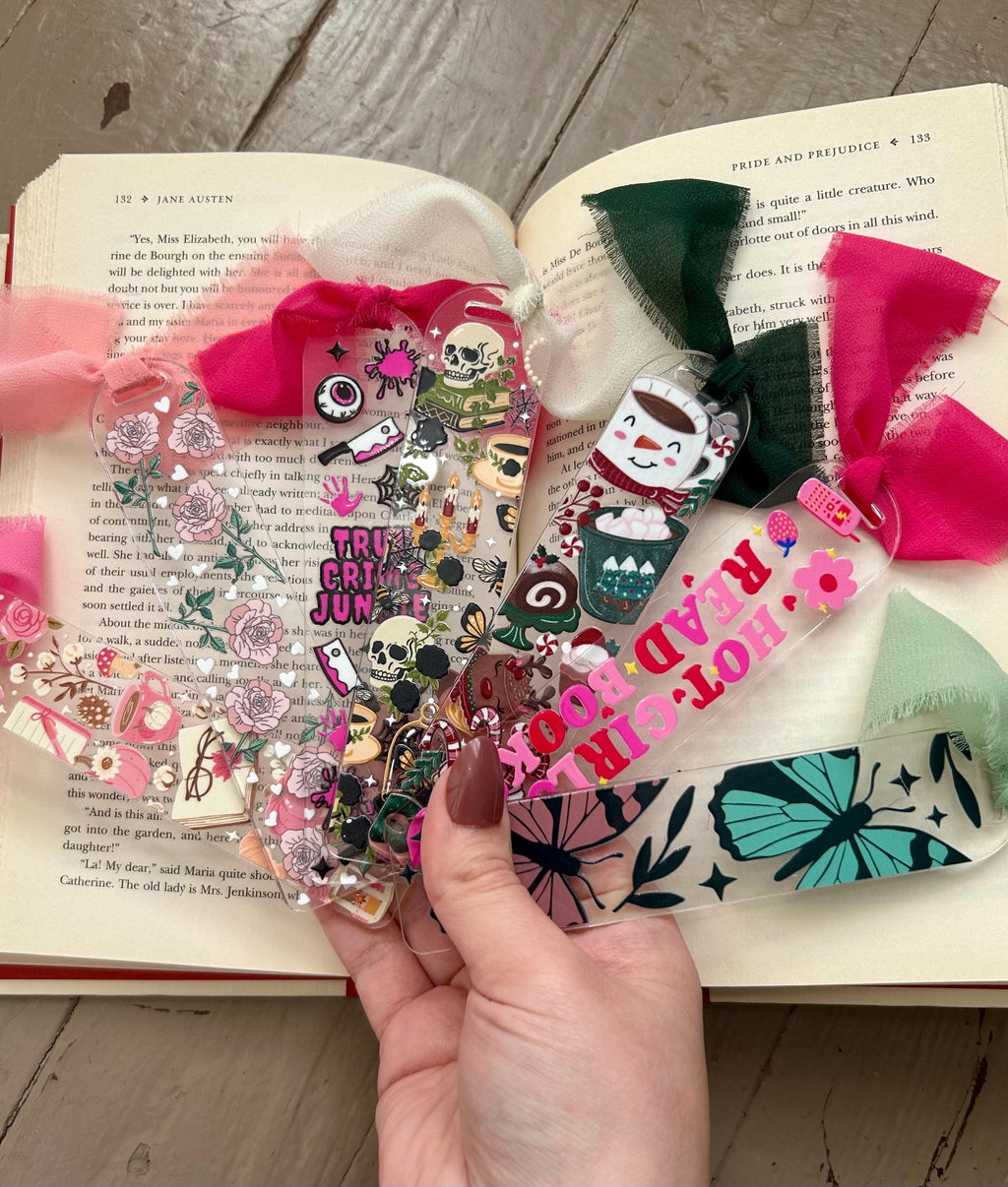 Assorted Acrylic Bookmarks