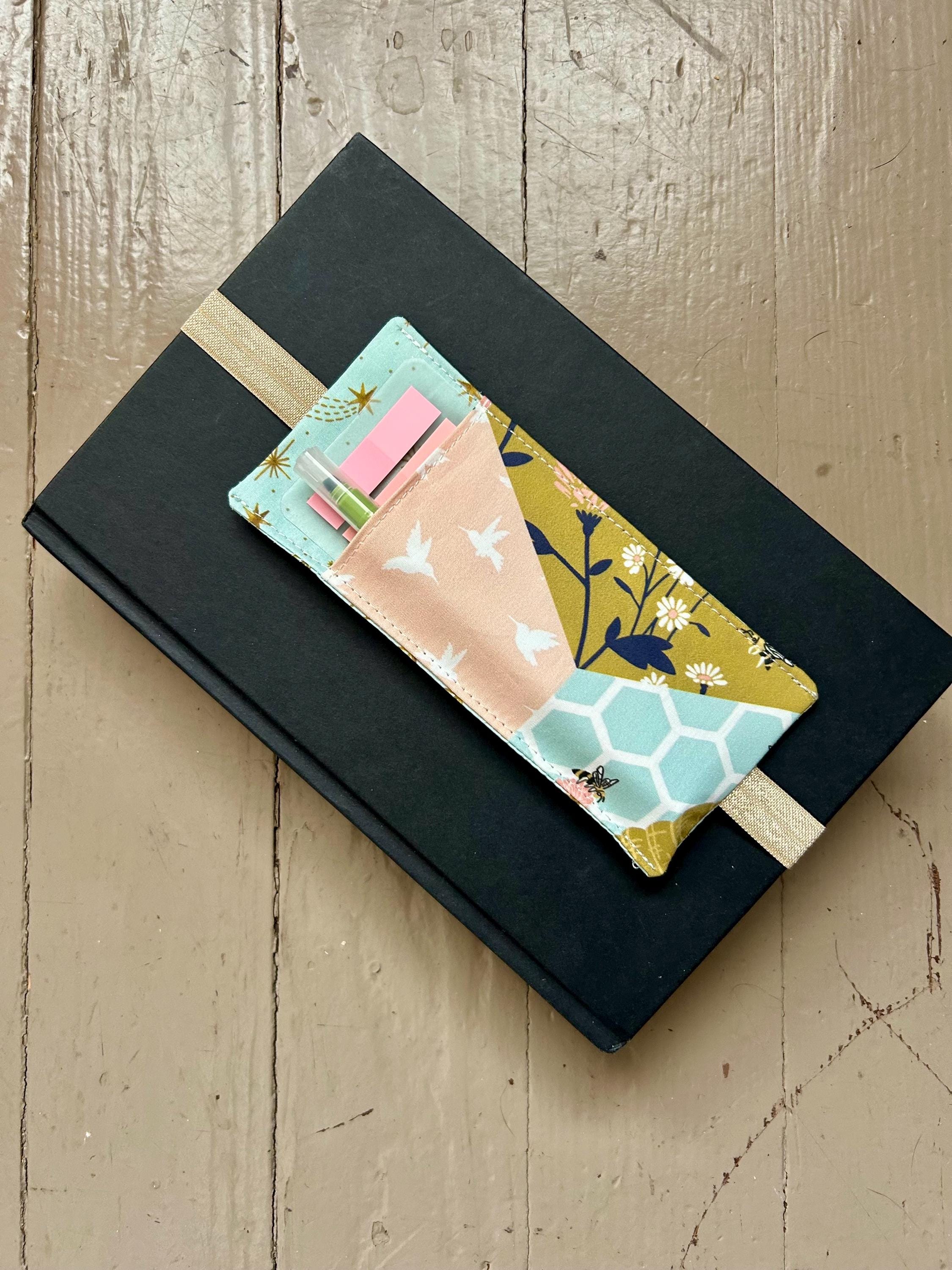 Floral and Bees Annotation Kit — Pen & Highlighter Holder for Books