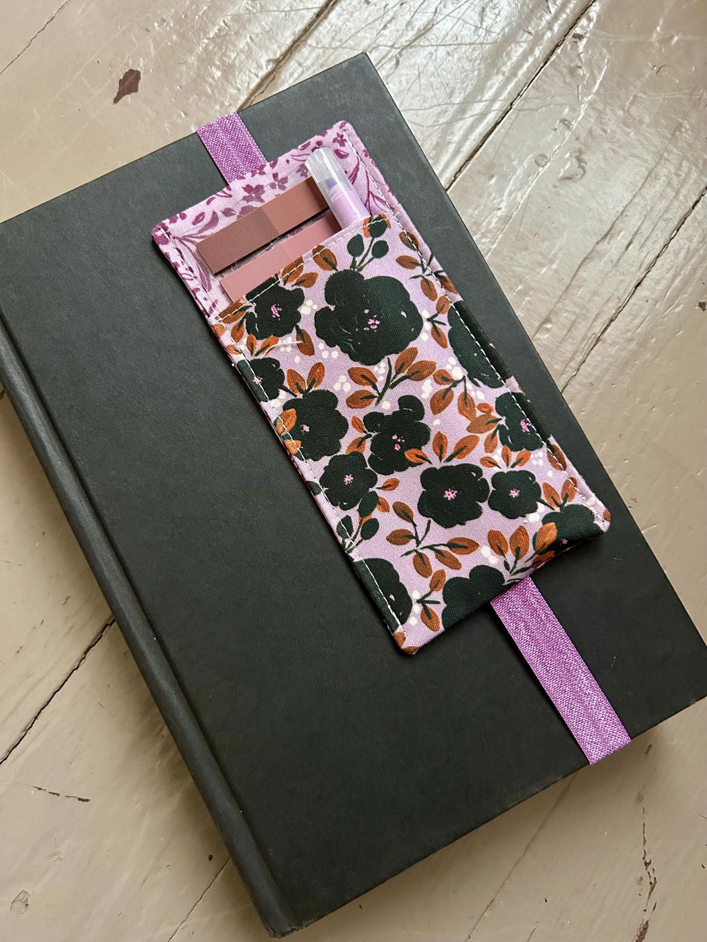 Black Floral and Purple Annotation Kit