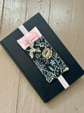 Dragon Tapestry and Pink Floral Annotation Kit — Pen & Highlighter Holder for Books