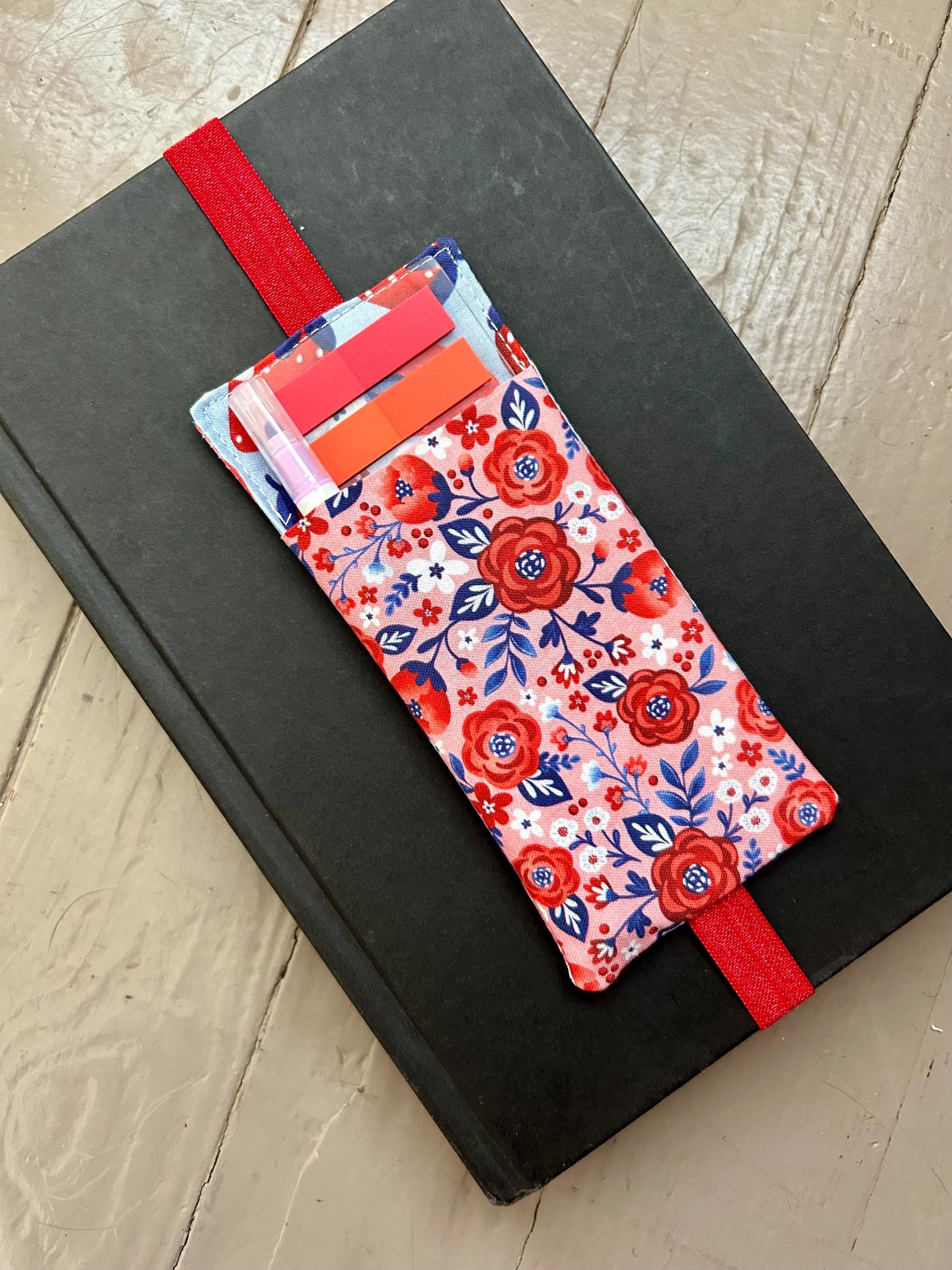 Red and Blue Floral Strawberry Annotation Kit